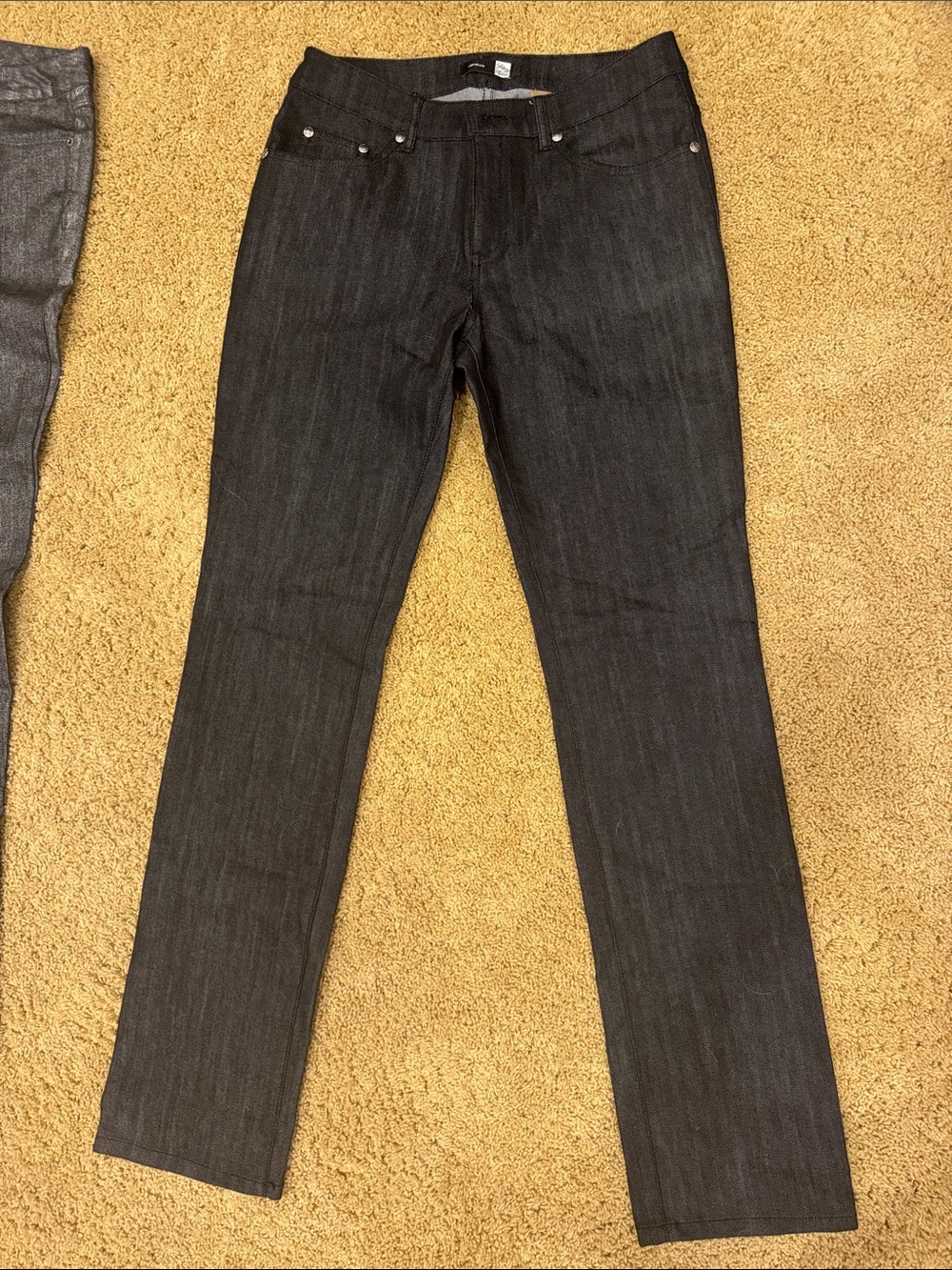 Saks Fifth Avenue Women’s Dark Charcoal Slim Straight Jeans